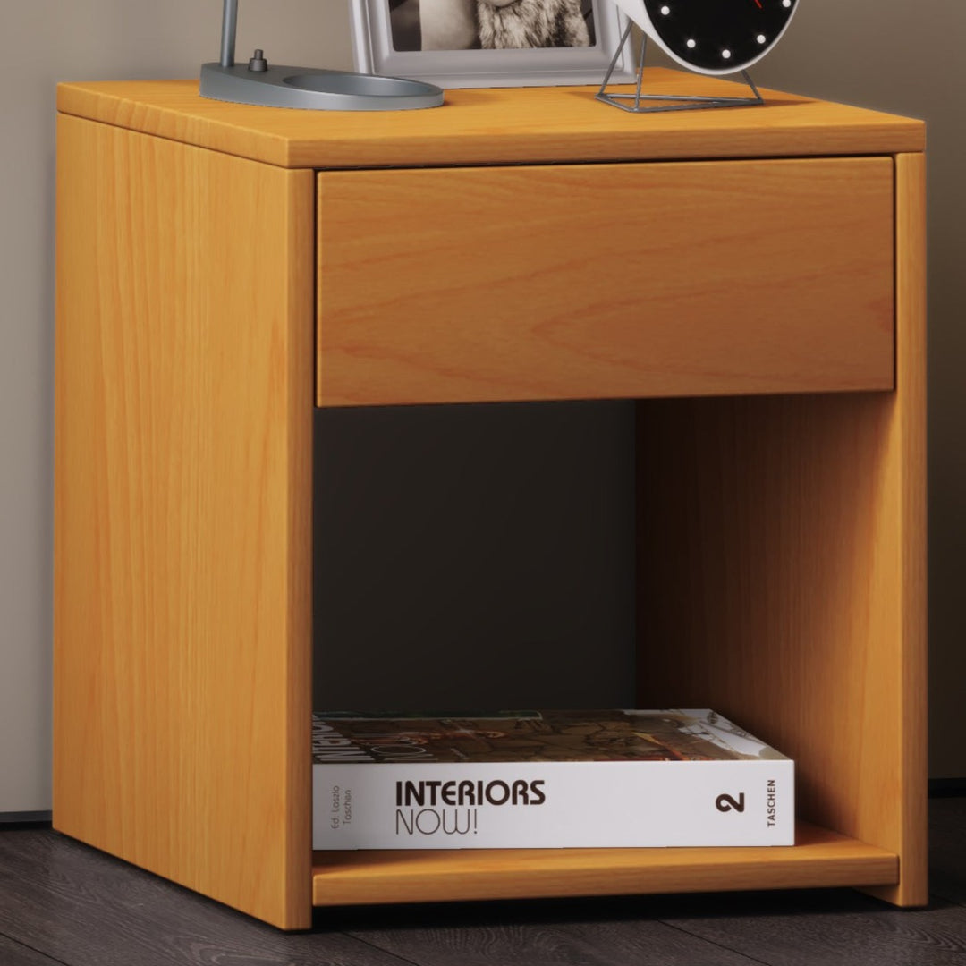 Mini sidebord, naturfarvet bøg