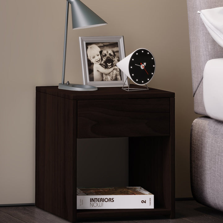 Mini sidebord, brun