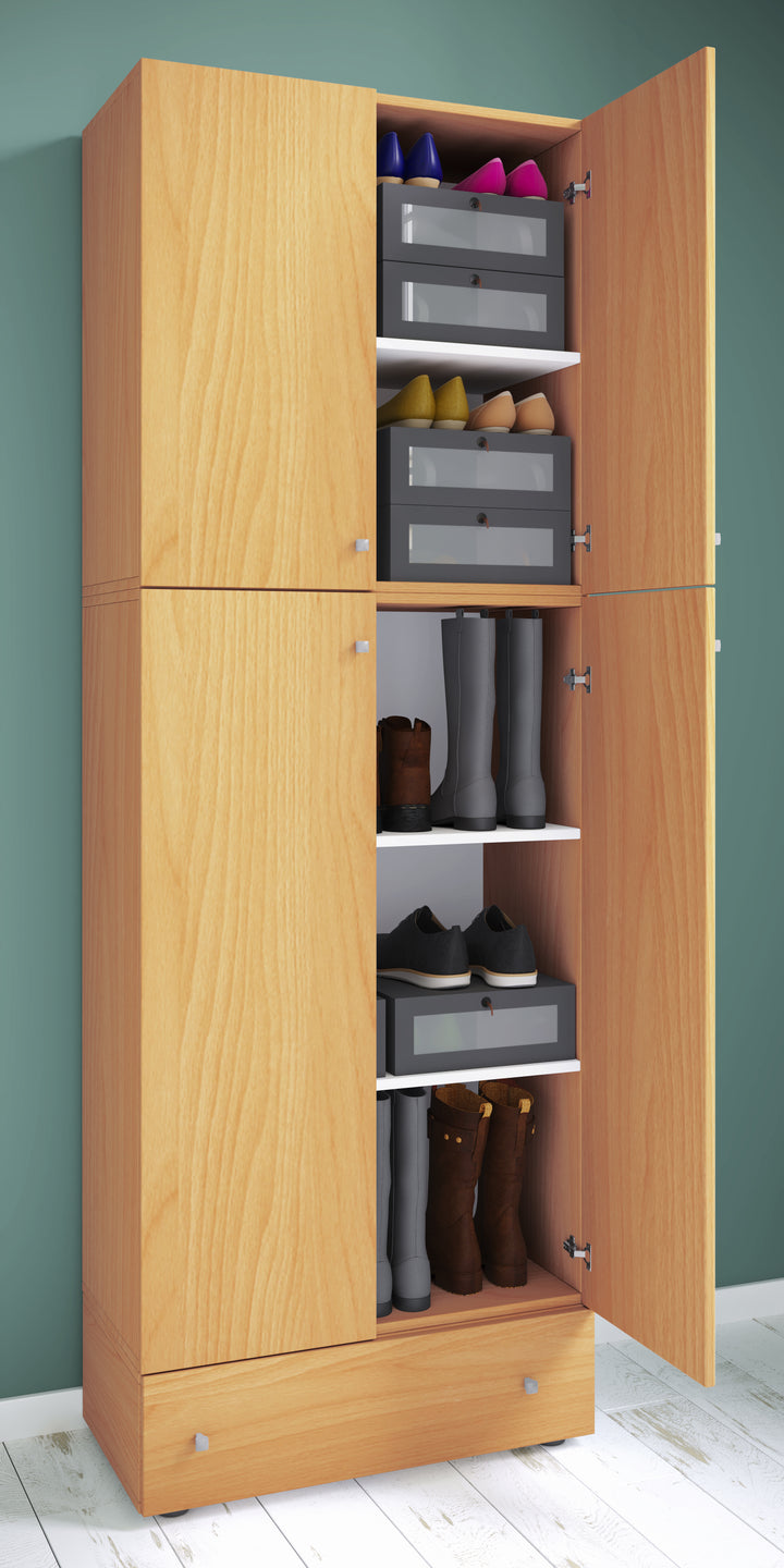 Skoskab "Lona Xxl" Svingdøre | Med Skuffe