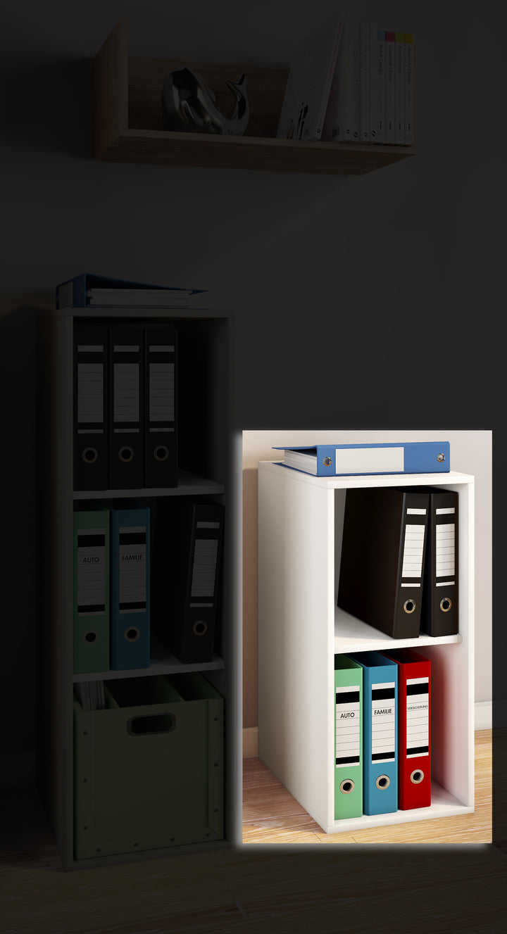 Hylde "Lona Il", 74 x 35 x 37 cm, hvid