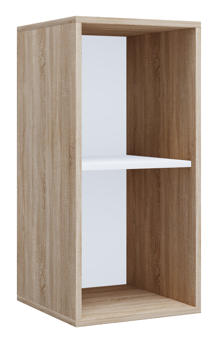 Hylde "Lona Il", 74 x 35 x 37 cm, egetræsfarvet