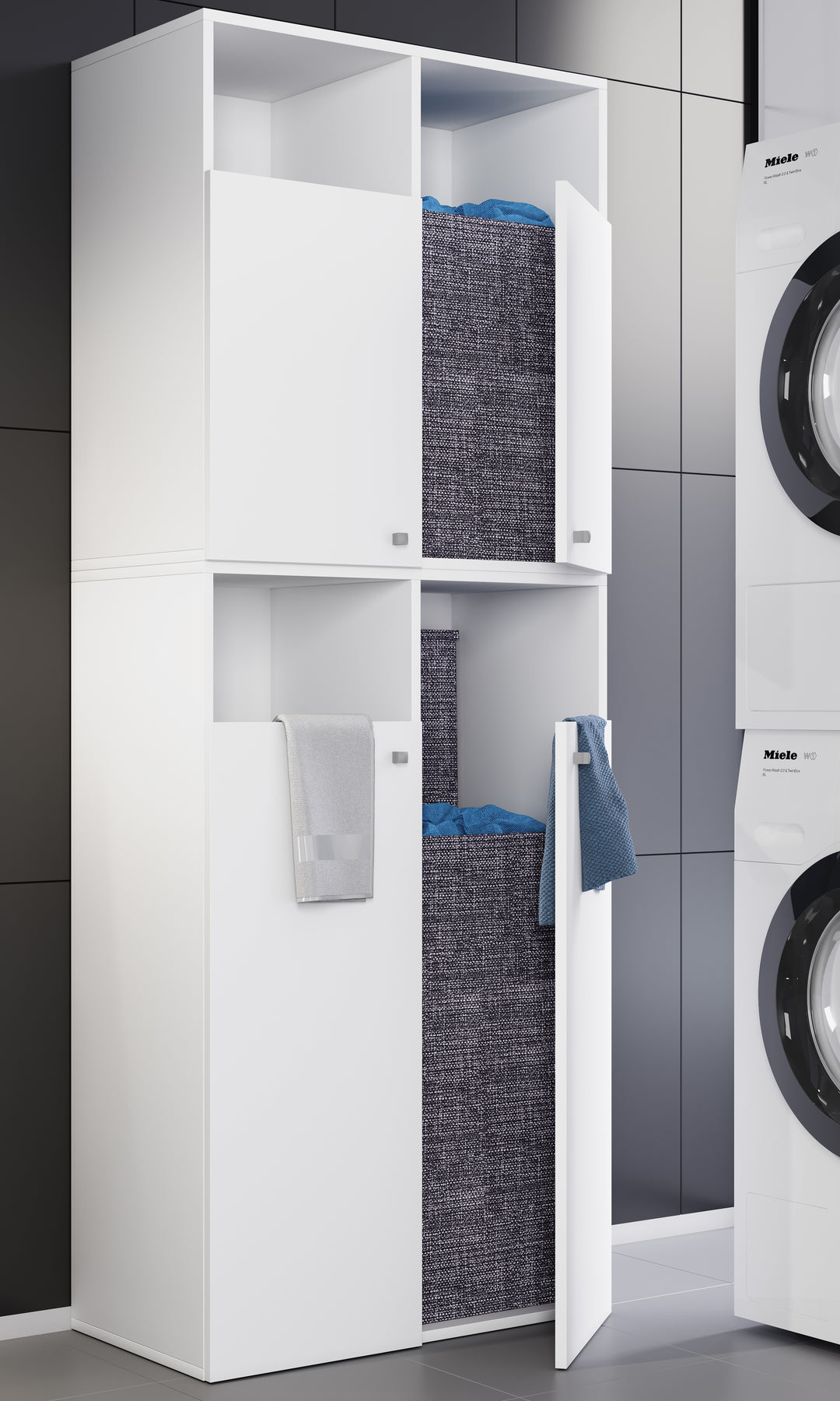 Linnedskab "Klidas Xxl", 184 x 71 x 39 cm