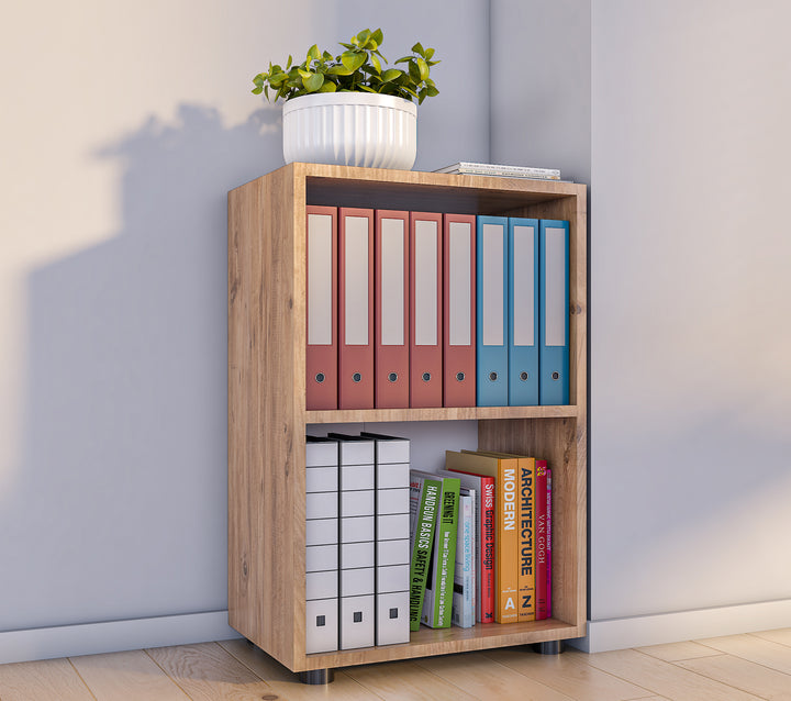 Kontorreol, h. 74 x b. 49 x d. 32 cm, naturfarvet