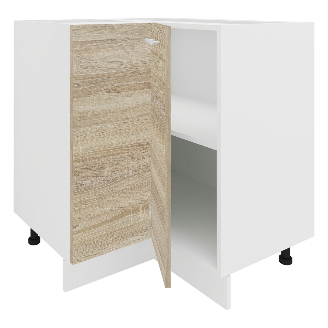 Hjørneskab, h. 82 x b. 76 x d. 76 cm, naturfarvet