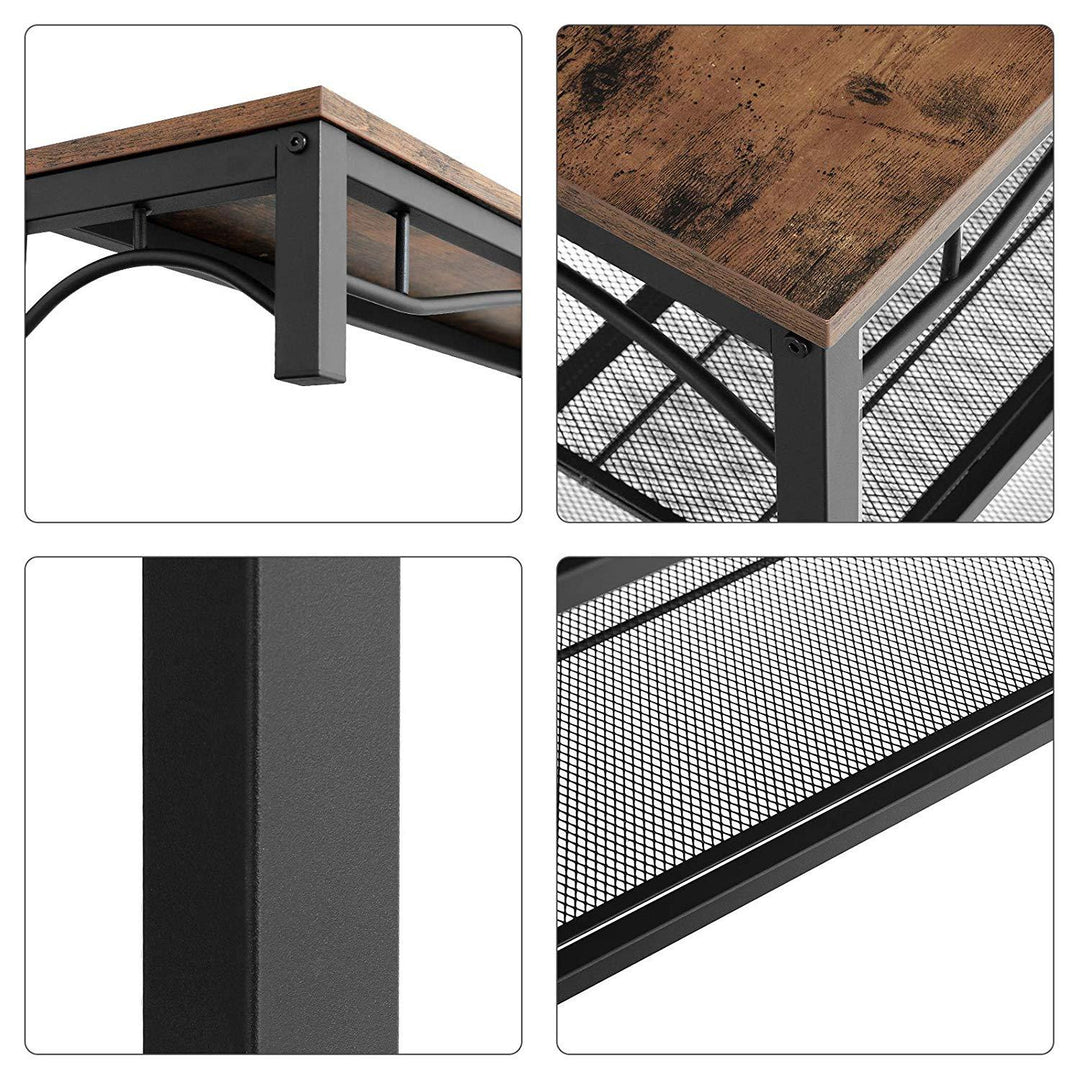 Frakke Tøjstativ med skohylde tættere dele