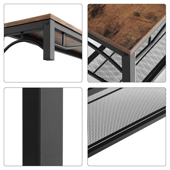 Frakke Tøjstativ med skohylde tættere dele