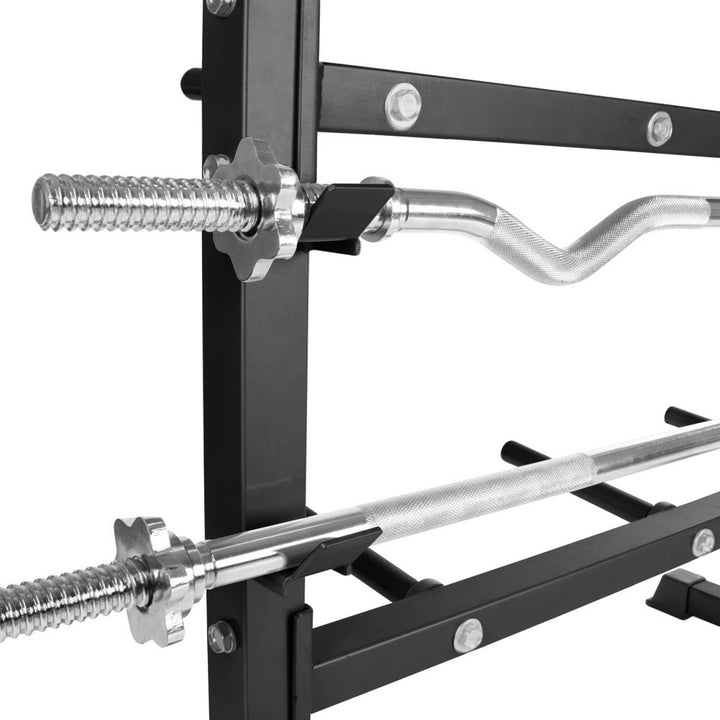 Vægtstativ - Ø 25 mm, maks. 300 kg, 3 niveauer, sort