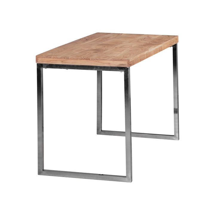 LEVENDE DESK skrivebord GUNA massivt træ akacia computerbord 120 cm bærbart bord moderne - Lammeuld.dk