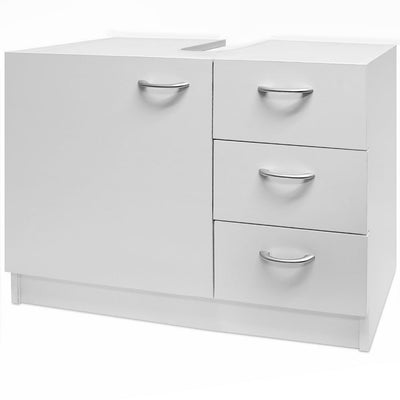 Vanity kabinet hvid med 3 skuffer