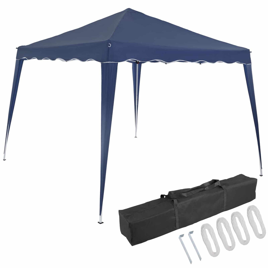 Pop Up Gazebo Capri mørkeblå 3x3m