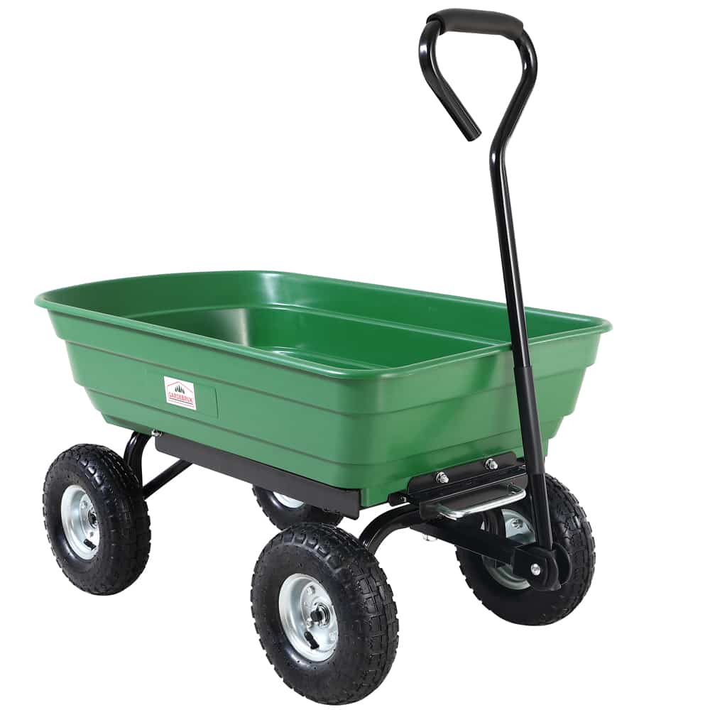 Have tip cart grøn 300 kg 75L