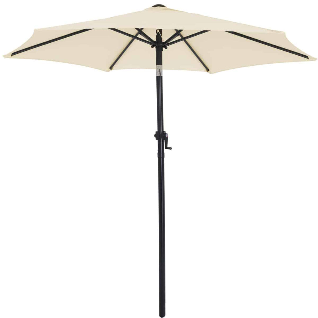 Parasol Fiji Beige 2m Crank & Tilt