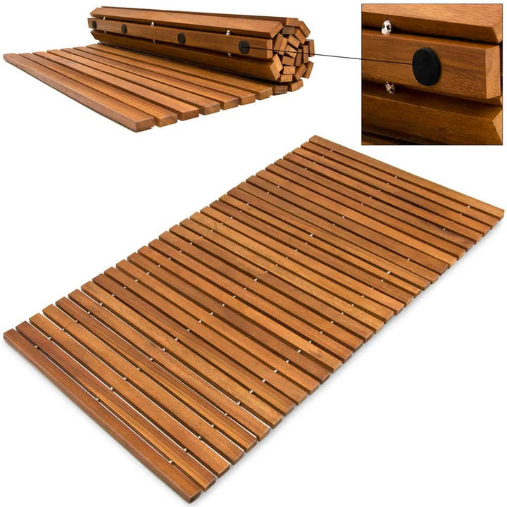 Bath Mat Acacia Wood FSC®-certificeret