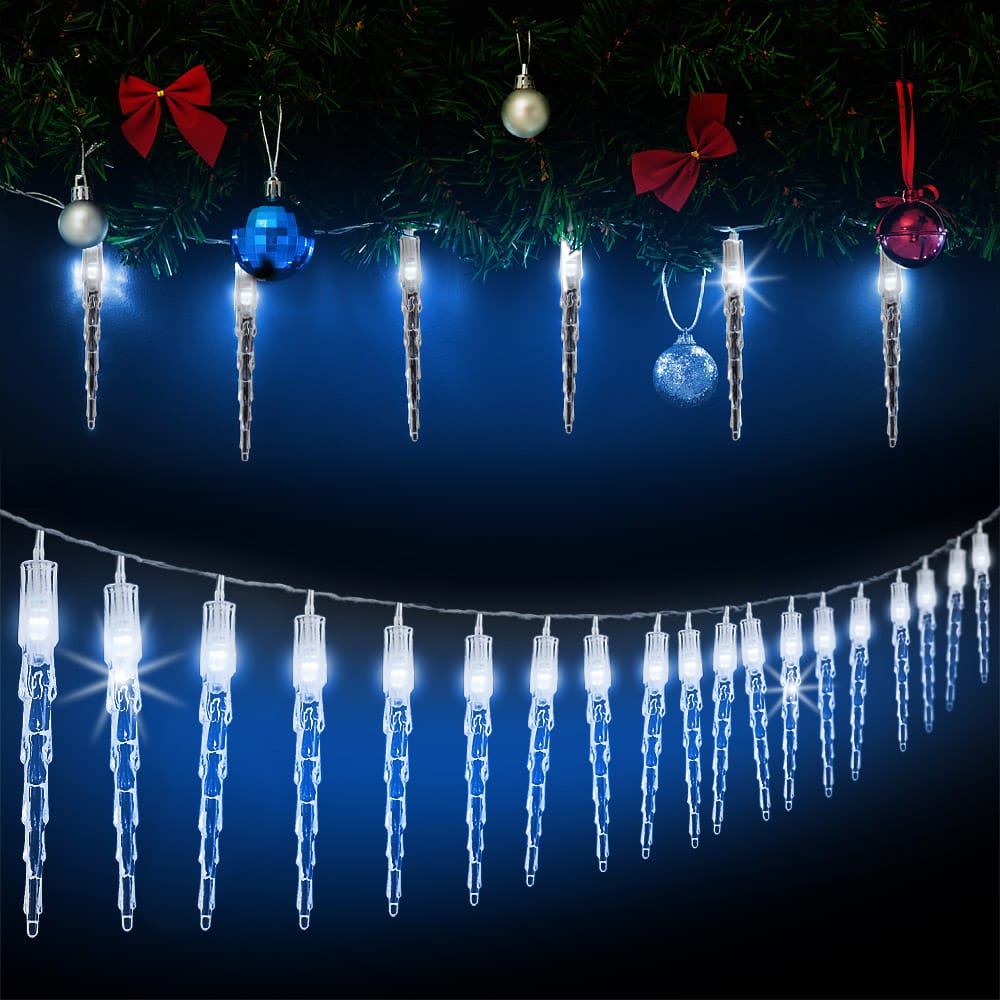 Julelys Icicle 80 LEDS 13 m