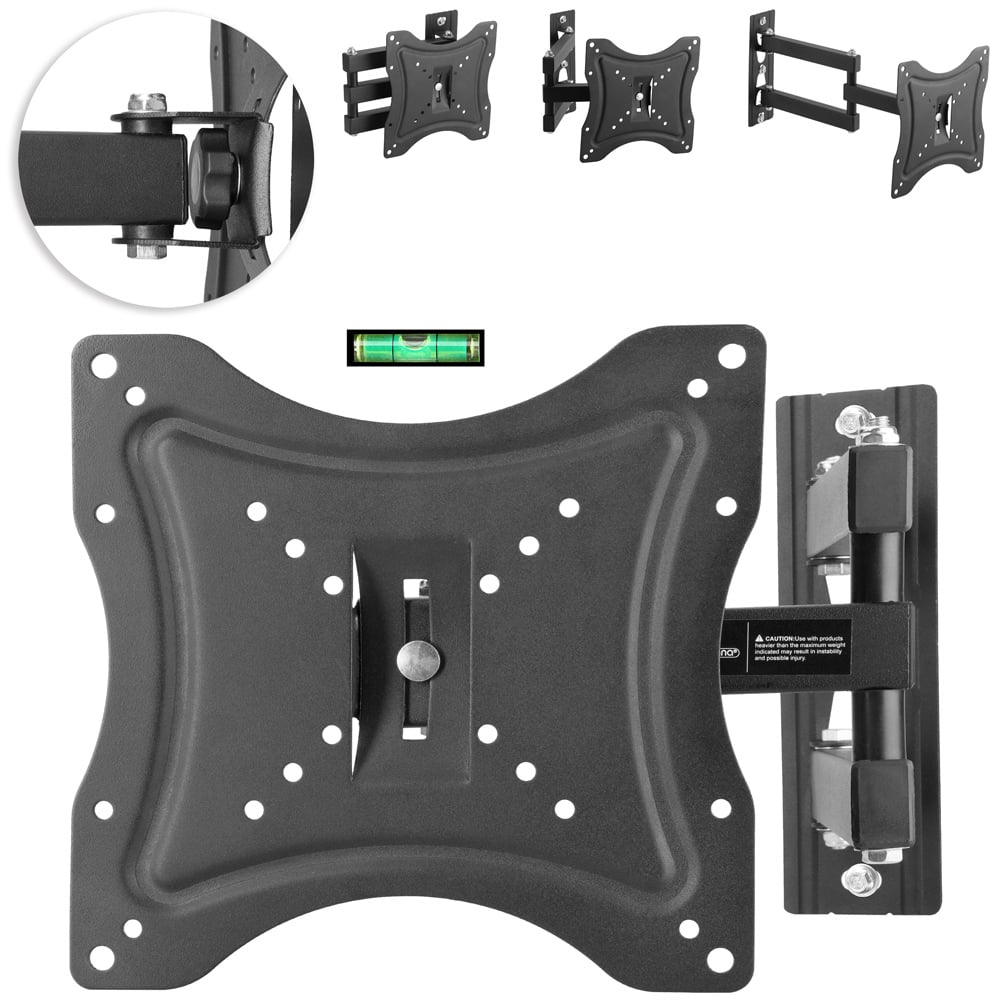 TV Wall Mount Bracket Vesa 50x50 100x100 Tilt Swivel LED LCD 15 kg kapacitet