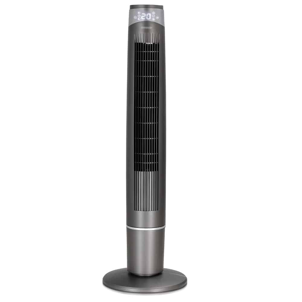 Tower Fan Gray 120 cm inkl. Fjernbetjening