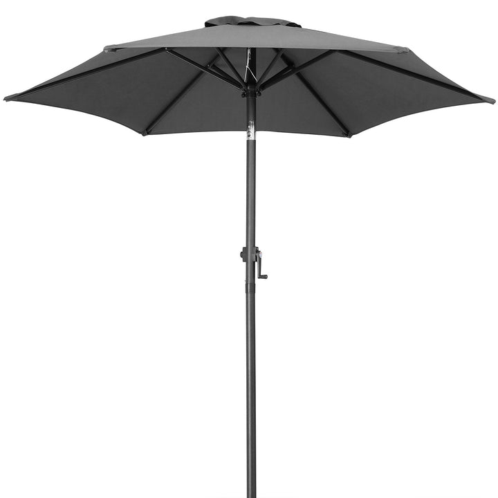 Parasol 2M Anthracite Crank & Tilt UV-beskyttelse 50+