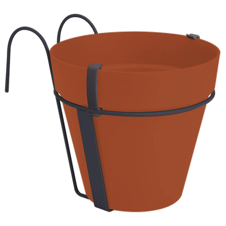 Planter terracotta 20x28 cm 3L med beslag