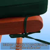 Stuhlauflage 6er-sæt Grün für Hochlehner Vanamo