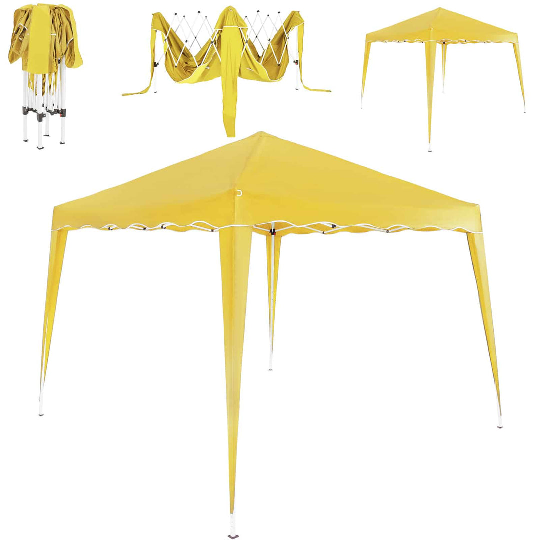 Pop Up Gazebo Capri Yellow 3x3m