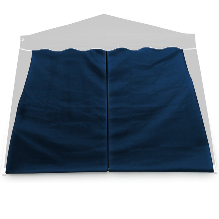 Gazebo sidepanel 2pcs Indstil blå 3x3m