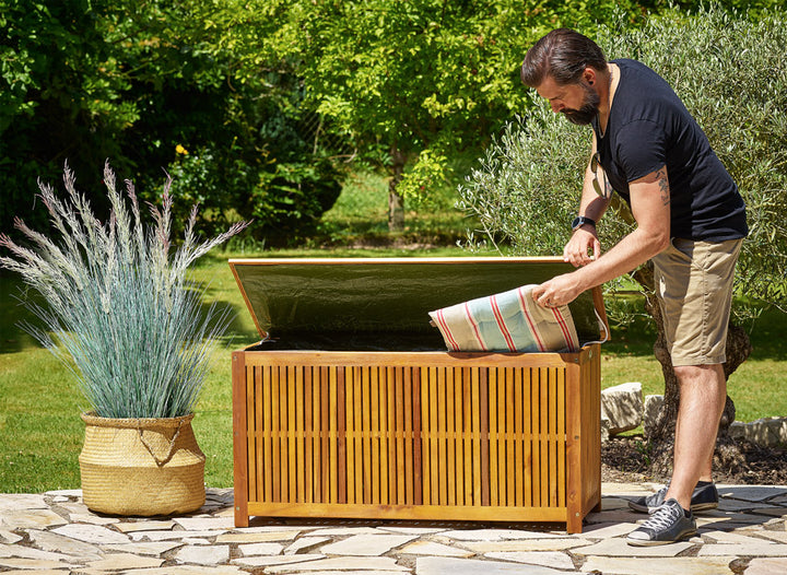 Haveopbevaringsboks Acacia Wood 115x50x59cm