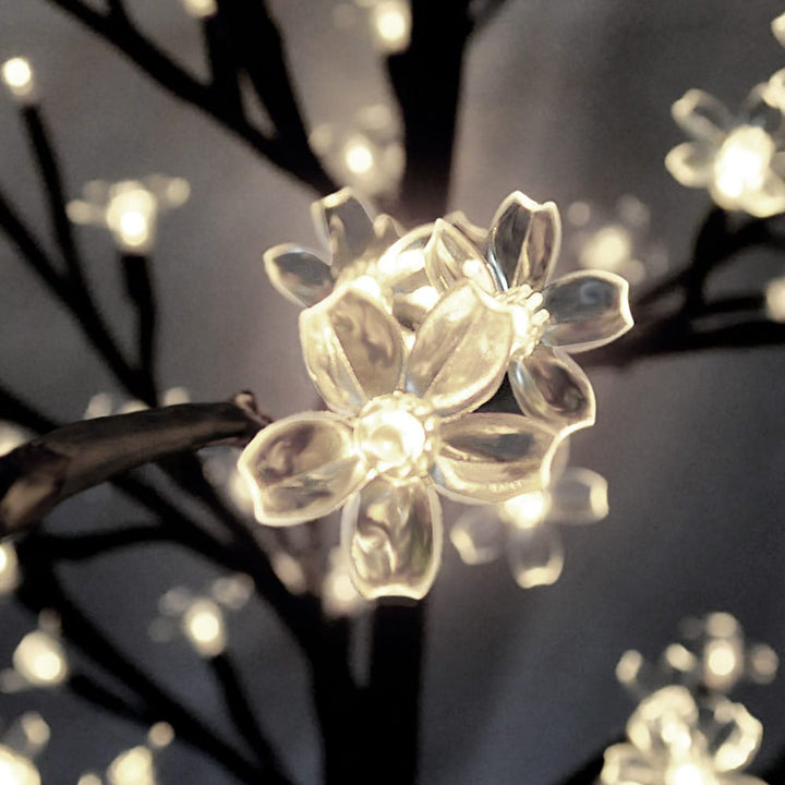 LED Cherry Blossom Tree Varm hvid 220 cm 220 LED'er indendørs/udendørs inkl. Fjernbetjening