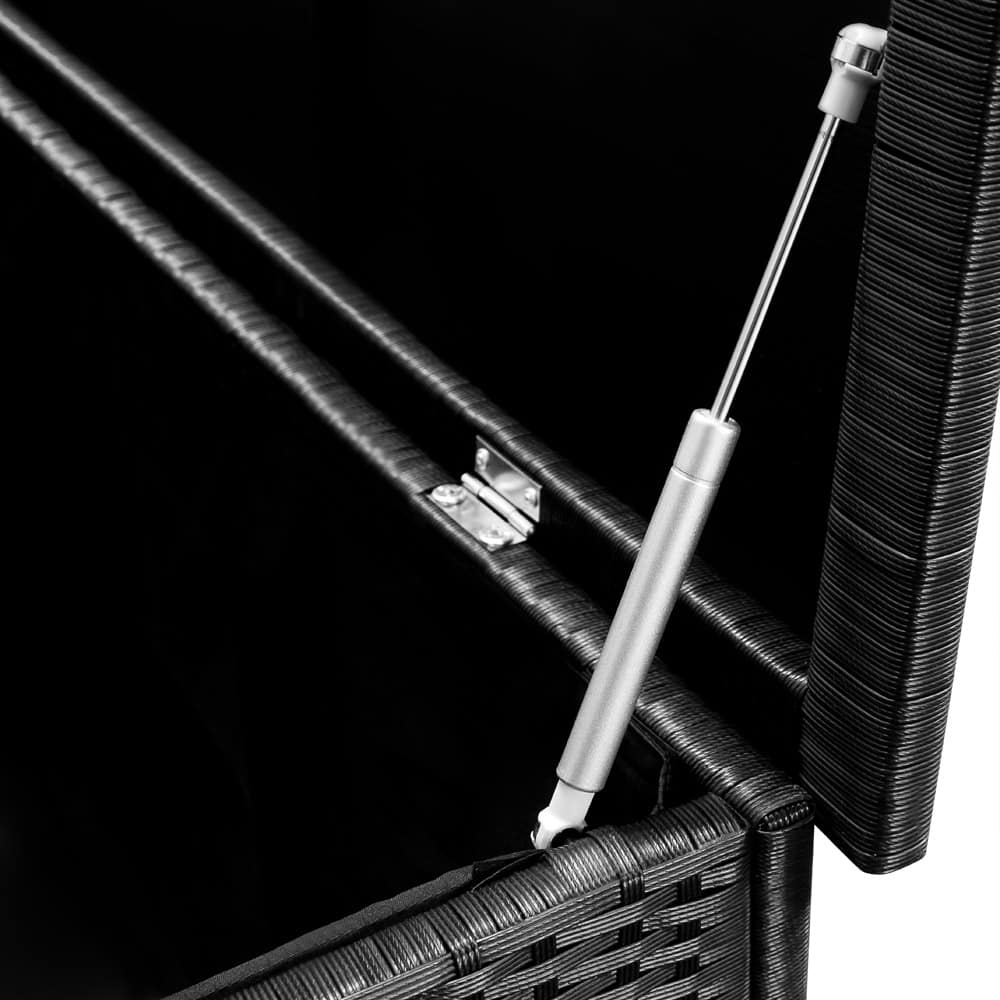 Pudeboks rulles med aluminiumsramme og aftagelig indvendig trim