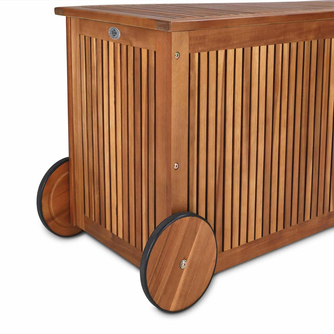 Haveopbevaringsboks Acacia med hjul