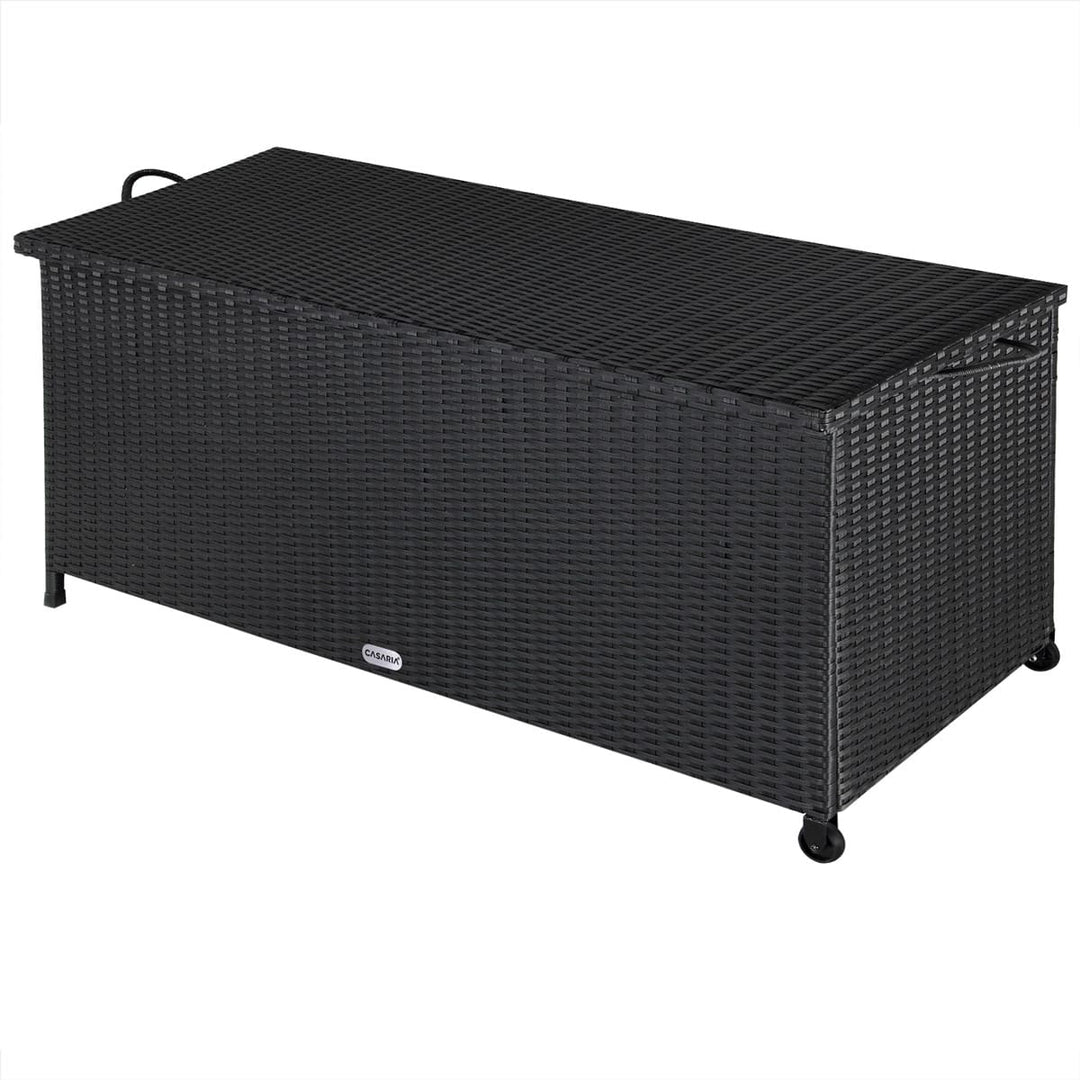 Rattan Garden Storage Box Sort 350L