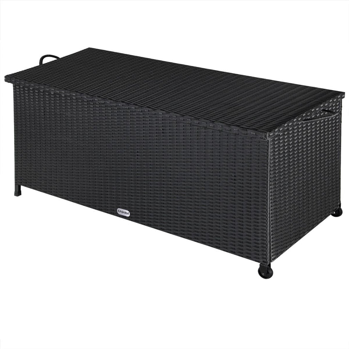 Rattan Garden Storage Box Sort 350L