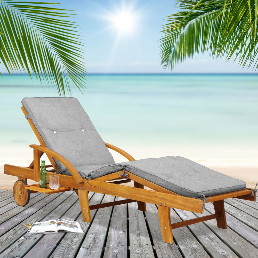 Sun Lounger Tami Sun Acacia Wood