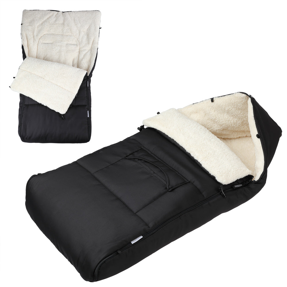 Baby fodmuff marineblå 93x56 cm universal pasform