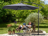 Cantilever Parasol Anthracite 3M Crank & Tilt UV-beskyttelse 40+