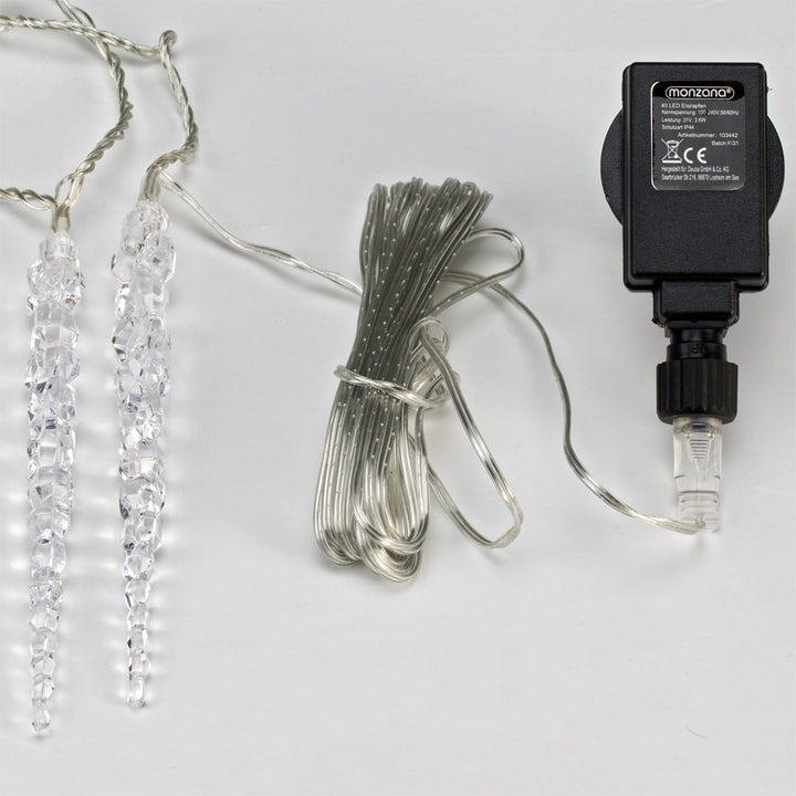 LED fe Lights ICICLS 40 LEDS 10,5M BLÅ