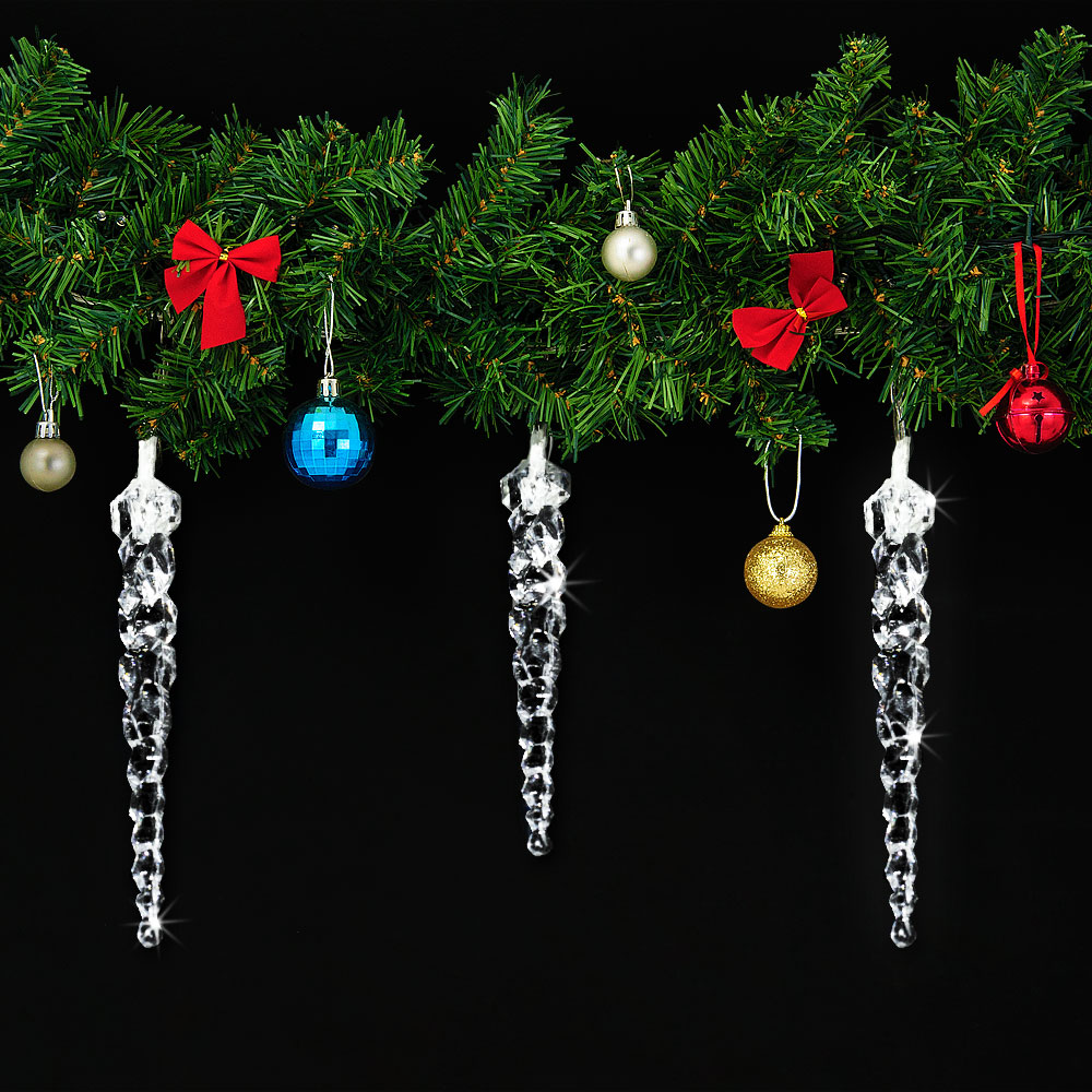 LED fe Lights ICICLS 40 LEDS 10,5M BLÅ