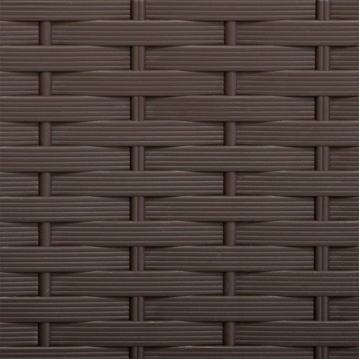 Haveopbevaringsboks Rato Brown Rattan Look 310L