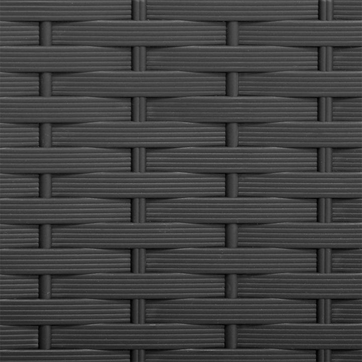 Haveopbevaringsboks Rato Anthracite Rattan Look 310L