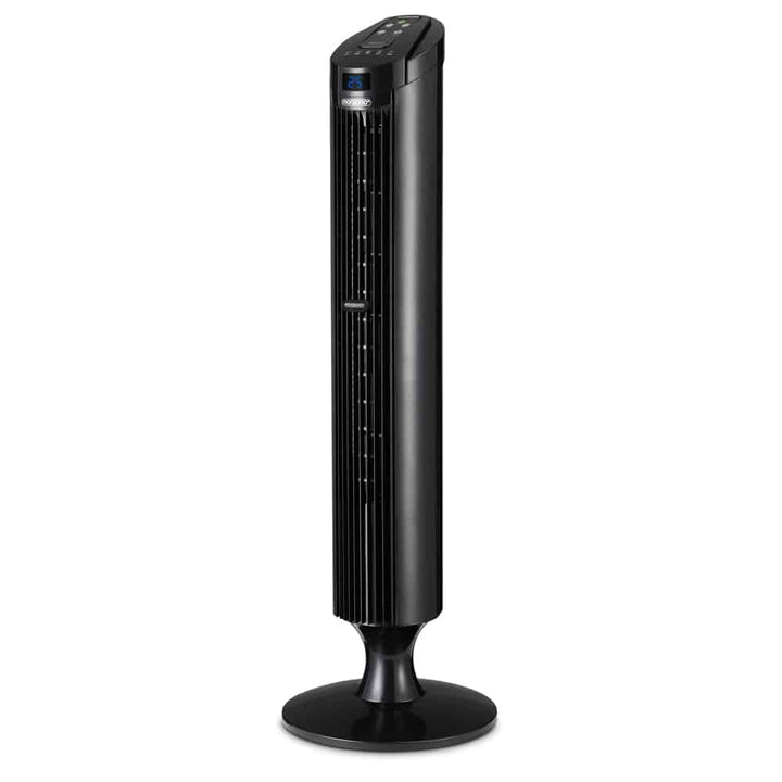 Tower -fan sort 84 cm med fjernbetjening