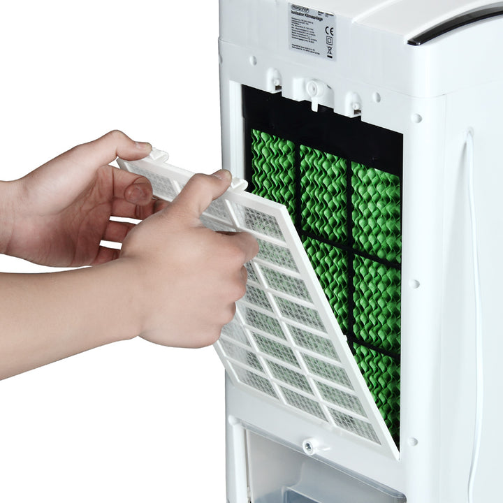 4in1 bærbar luftkøler hvid/sort 4L 75W