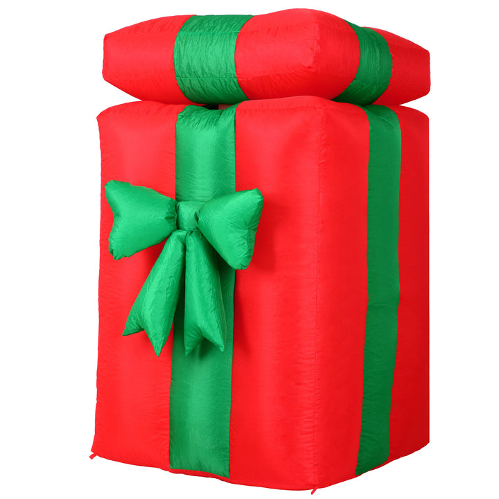 Oppustelig julemanden 5ft med LED -lys