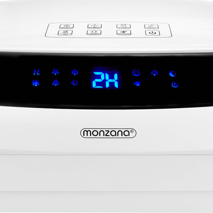 4in1 bærbar luftkøler hvid 10L 65W