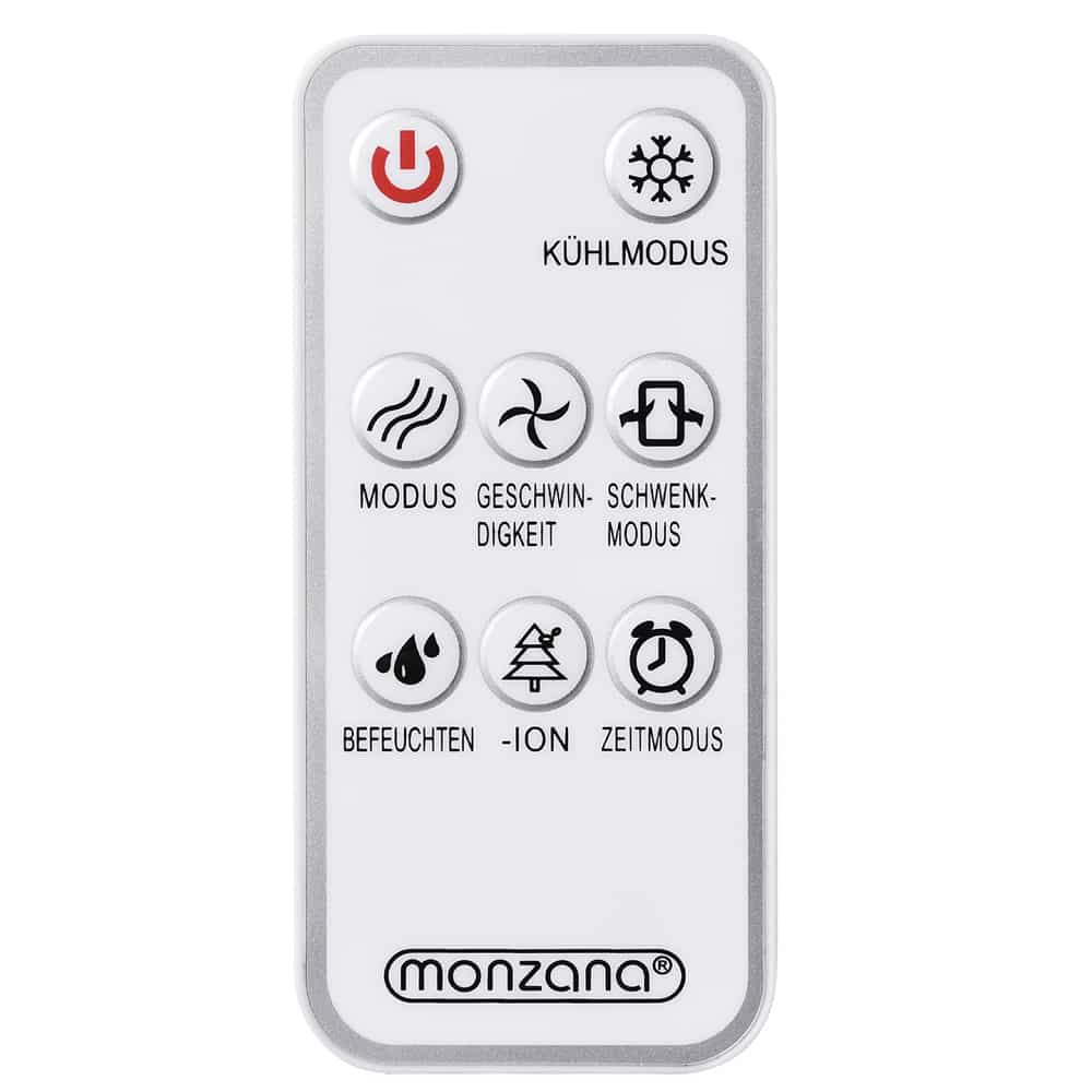 4in1 bærbar luftkøler hvid 10L 65W