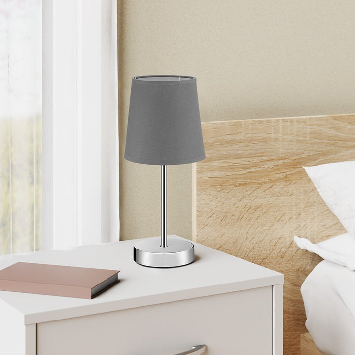 Bedside lampe lumière grå