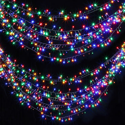 Fairy Lights Multicolored 14m 700 LED'er indendørs/udendørs