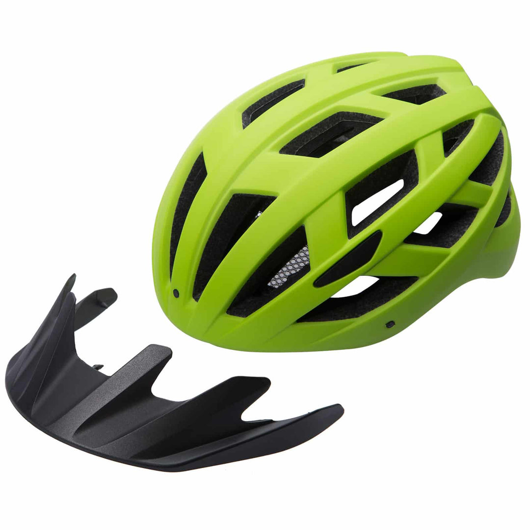 Kids Cycling Helmet Green-Black S