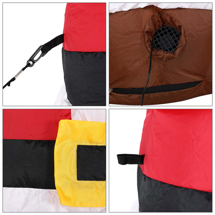 Oppustelig hjorte 4ft med LED -lys