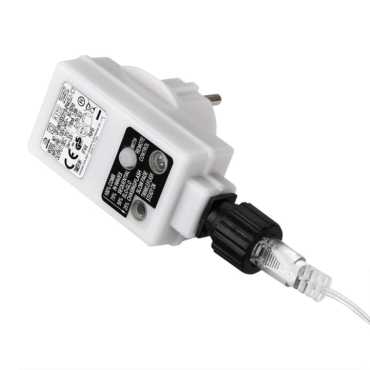 Julelys Icicle 40 LEDS 10,4 m blå