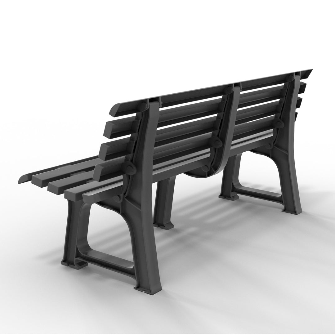 Garden Bench Orchidea Anthracite 4ft