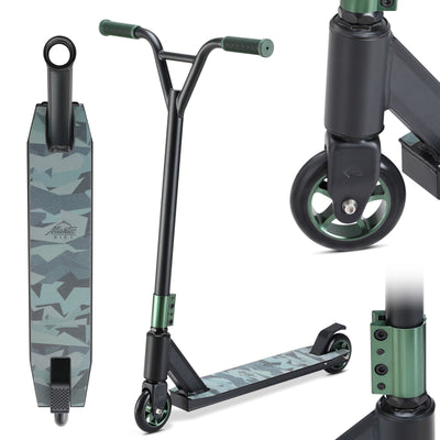 Stunt Scooter Army Premium Camouflage/Green